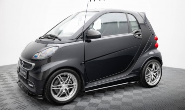 Нижние накладки на боковые пороги Brabus Smart Fortwo C451 рестайл фото