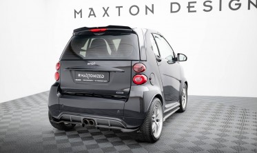 Тюнинг диффузор (накладка) на задний бампер Brabus Smart Fortwo C451 рестайл фото
