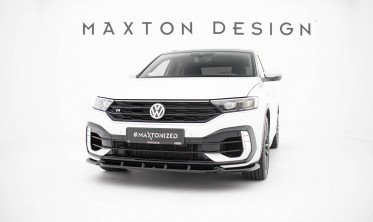 Тюнінгова накладка на передній бампер Volkswagen T-Roc R Mk1 фото