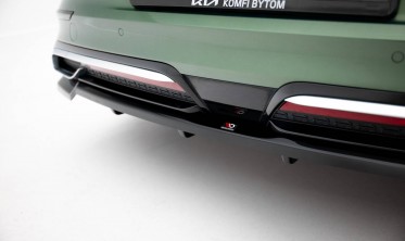Тюнинговый диффузор (накладка) на задний бампер Kia Proceed GT-Line Mk1 рестайл фото