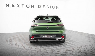 Тюнинговый диффузор заднего бампера Peugeot 308 Mk3 Hatchback фото