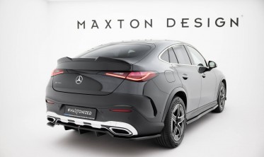 Тюнинговый диффузор заднего бампера Mercedes GLC Coupe AMG-Line C254 фото