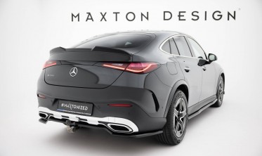 Тюнинговый диффузор заднего бампера Mercedes GLC Coupe AMG-Line C254 фото