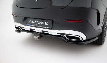 Тюнинговый диффузор заднего бампера Mercedes GLC Coupe AMG-Line C254 фото