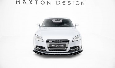 Диффузор + боковые накладки Street Pro на передний бампер Audi TT 8J S / S-Line фото