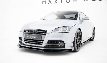 Диффузор + боковые накладки Street Pro на передний бампер Audi TT 8J S / S-Line фото