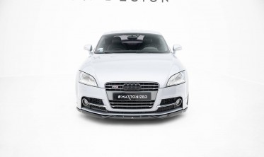 Тюнинг накладка (диффузор) на передний бампер Audi TT S / TT S-Line 8J рестайл вар. 2 фото