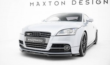 Тюнинг накладка (диффузор) на передний бампер Audi TT S / TT S-Line 8J рестайл вар. 2 фото