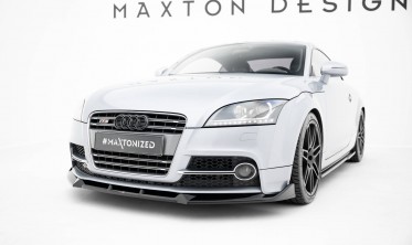 Нижний диффузор переднего бампера Audi TT S / TT S-Line 8J рестайл вар. 3 фото