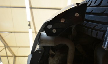 Боковые накладки (элероны) на задний бампер Audi TT S-Line 8J рестайл фото