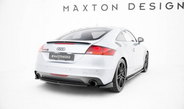 Боковые накладки (элероны) на задний бампер Audi TT S-Line 8J рестайл фото