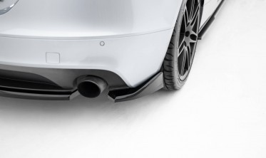 Боковые накладки (элероны) на задний бампер Audi TT S-Line 8J рестайл фото