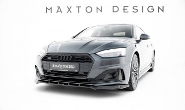 Нижній тюнінг дифузор переднього бампера Audi A5 F5 рестайл вар. 2 фото
