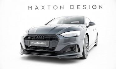 Нижній тюнінг дифузор переднього бампера Audi A5 F5 рестайл вар. 2 фото