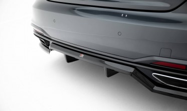 Тюнінг дифузор (накладка) на задній бампер Audi A5 F5 рестайл фото