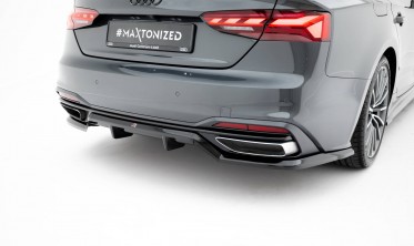 Тюнінг дифузор (накладка) на задній бампер Audi A5 F5 рестайл фото