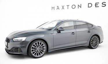 Тюнинг накладки Street Pro на боковые пороги Audi A5 F5 Sportback рестайл  фото