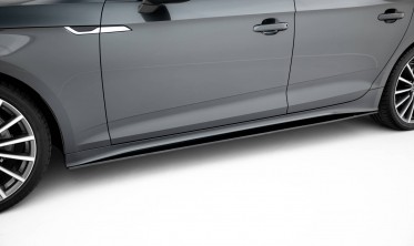 Тюнинг накладки Street Pro на боковые пороги Audi A5 F5 Sportback рестайл  фото