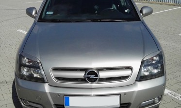 Накладки на фари Оpel Vectra C / Signum дорестайл (куточки) фото
