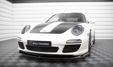 Спойлер переднього бампера Porsche 911 Carrera 997 рестайлінг фото