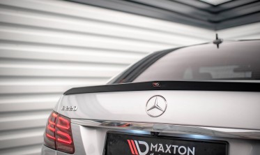 Cap спойлер Mercedes E63 AMG / AMG-Line Sedan W212 послерестайл фото