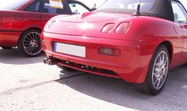 Бампер задний Fiat Barchetta (1995-2004) дорестайл фото