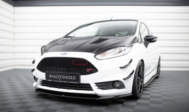 Реснички (накладки на фары) Ford Fiesta mk7 рестайл версия 1 фото