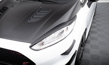Реснички (накладки на фары) Ford Fiesta mk7 рестайл версия 1 фото