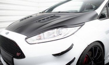 Реснички (накладки на фары) Ford Fiesta mk7 рестайл версия 1 фото
