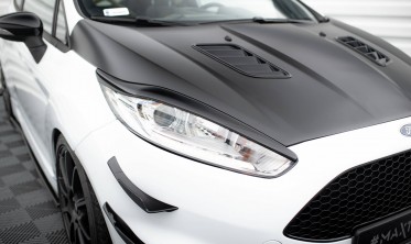 Реснички (накладки на фары) Ford Fiesta mk7 рестайл версия 1 фото