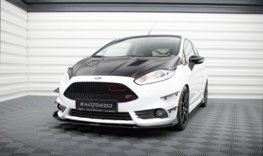 Боковые накладки переднего бампера Ford Fiesta MK7 ST рестайл фото