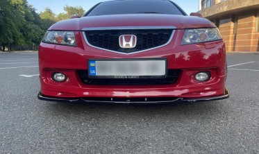 Накладка под передний бампер Honda Accord MK7 Type-S вер. 3 фото