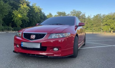Накладка под передний бампер Honda Accord MK7 Type-S вер. 3 фото