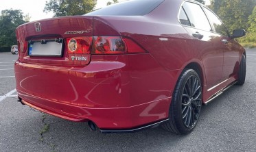 Тюнинг накладки под боковые пороги Honda Accord MK7 Type-S вер. 2 фото