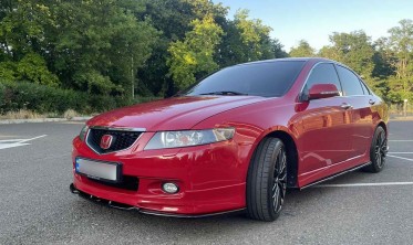 Тюнинг накладки под боковые пороги Honda Accord MK7 Type-S вер. 2 фото