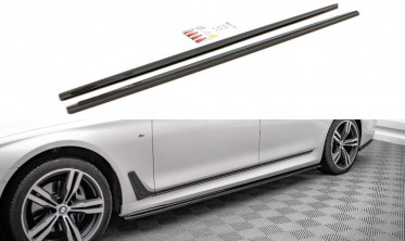 Тюнинговые диффузоры под пороги BMW 7 Long M-pack G12 вар. 1 фото