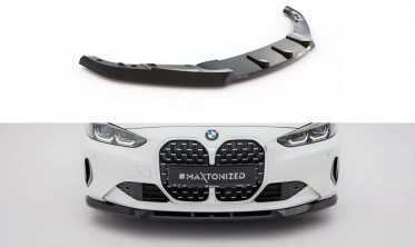 Тюнинг накладка (диффузор) на передний бампер BMW 4 G22 Coupe / G23 Cabrio фото