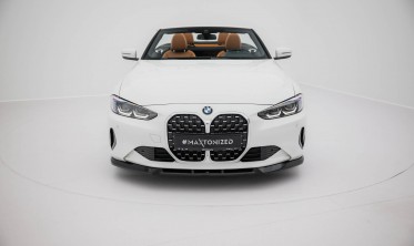 Тюнинг накладка (диффузор) на передний бампер BMW 4 G22 Coupe / G23 Cabrio фото