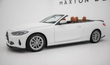 Бокові нижні накладки (лістви) на пороги BMW 4 G22 Coupe / G23 Cabrio фото
