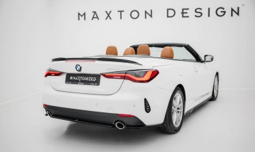 Боковые тюнинг накладки (элероны) на задний бампер BMW 4 G22 Coupe / G23 Cabrio фото