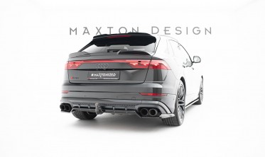 Диффузор (накладка) на задний бампер Audi SQ8 / Q8 S-Line Mk1 рестайл фото