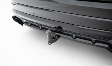 Диффузор (накладка) на задний бампер Audi SQ8 / Q8 S-Line Mk1 рестайл фото