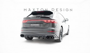 Диффузор (накладка) на задний бампер Audi SQ8 / Q8 S-Line Mk1 рестайл фото
