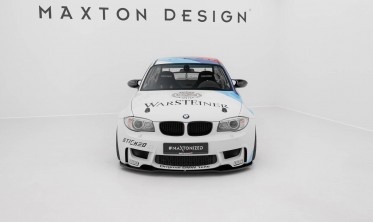 Тюнинг накладка (диффузор) на передний бампер BMW 1 M Coupe E82 фото