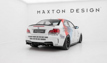 Боковые накладки (элероны) на задний бампер BMW 1 M Coupe E82 фото