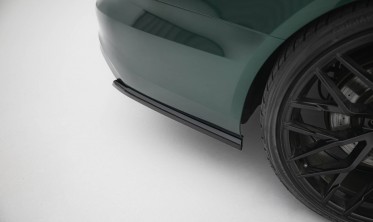 Боковые тюнинг накладки заднего бампера Audi A6 C7 Avant S-line под диф. AU-A6-C7-SLINE-AV-RS1G+RS1RG фото