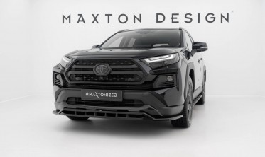 Нижня тюнінг накладка на передній бампер Toyota RAV4 Adventure Mk5 фото