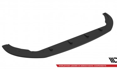 Передняя накладка на бампер Street Pro Volkswagen Polo GTI Mk6 рестайл фото