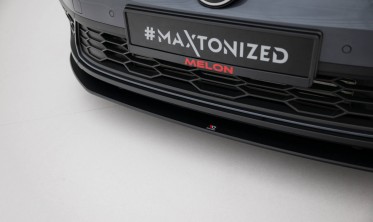Передняя накладка на бампер Street Pro Volkswagen Polo GTI Mk6 рестайл фото