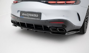 Тюнинг диффузор (накладка) на задний бампер Mercedes-AMG GT 63 C192 вар. 1 фото